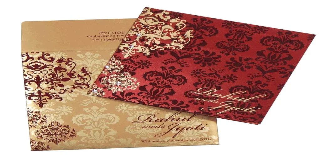 Hindu Wedding Card Designs