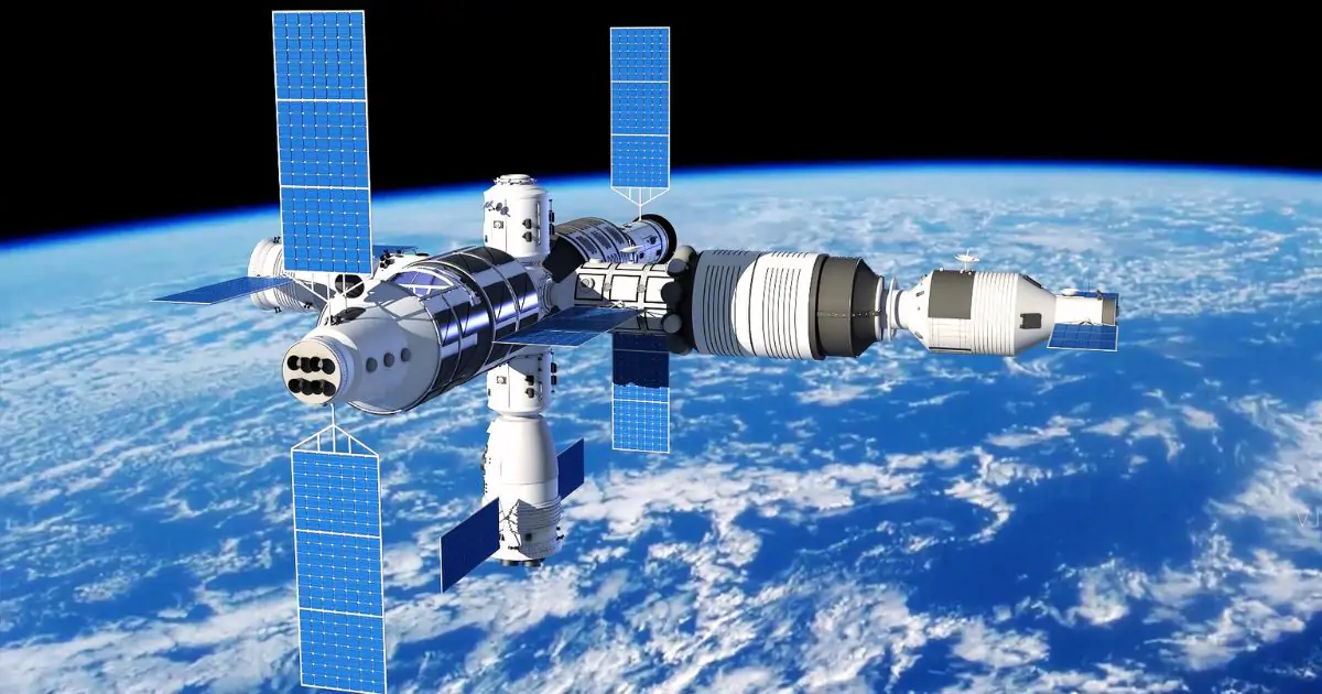 3D Space Station