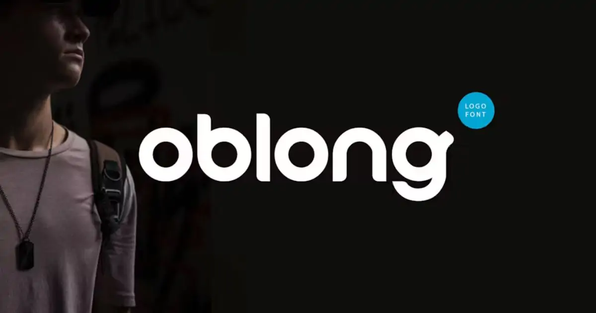 oblong logo font