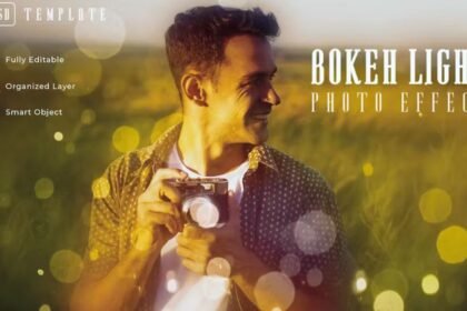 Bokeh Light Photo Effect