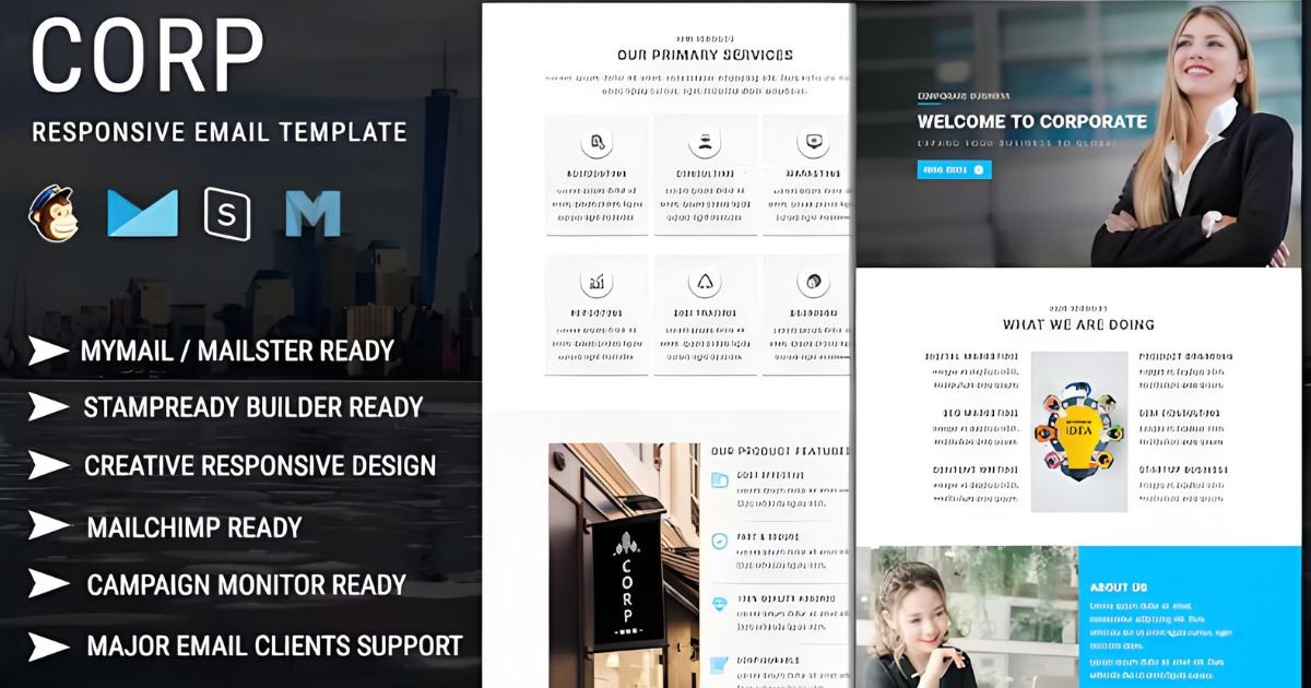 Corp Responsive Email Template