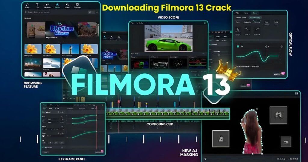 Downloading Filmora 13 Crack