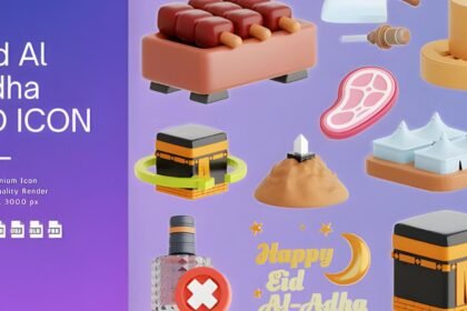 Eid Al Adha 3D Icon