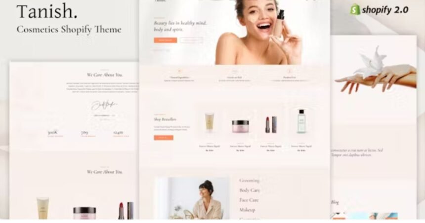 Tanish Beauty Store Shopify Theme