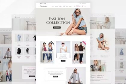 Fashionable Fashion Shop Template