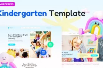 LittleLand Kindergarten Template