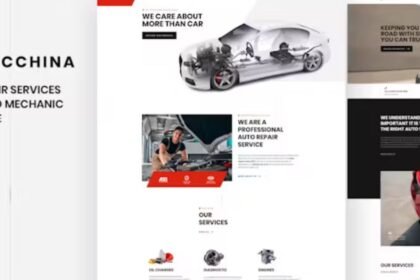 Macchina Auto Car Repair Theme