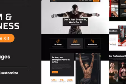 Revitalize Fitness Gym Template