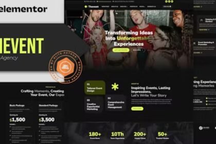 Thevent Event Agency Template