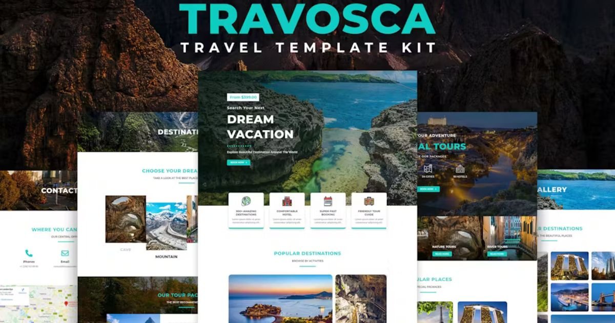 Travosca Travel Template